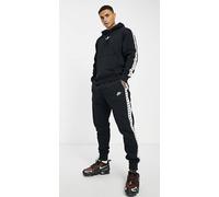 NIKE SPORTSWEAR REPEAT LOGO FLEECE PANTS HOODIE SET TRACKSUIT DM6838-010 - MEN S
