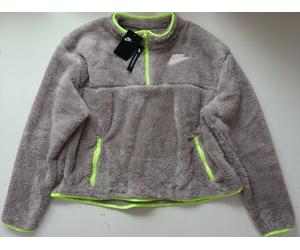 NIKE SPORTSWEAR SHERPA PLUSH FLEECE 1/4 ZIP TOP CQ5246-218 WOMEN PLUS SIZE 2X