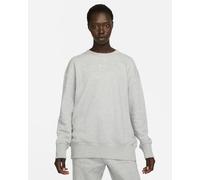 Nike Sportswear Phoenix Fleece Women's Oversized Crew-neck Sweatshirt - Grey S (UK 8-10)