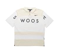 Nike Sportswear Swoosh Logo Printing Contrasting Colors Loose Polo Shirt White DJ5370-110 L