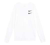Nike Sportswear Swoosh LS Tee US Edition Round Neck Long Sleeves White CK2259-100 M