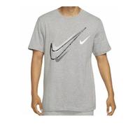 Nike Sportswear T Shirt Multi Swoosh Logo Crew Neck