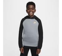 Nike Sportswear Tech Fleece Older Kids' (Boys') Pullover Hoodie - Grey - Cotton/Polyester XL