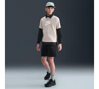 Nike Sportswear Tech Fleece Older Kids' (Boys') Shorts - Black - Cotton/Polyester XS
