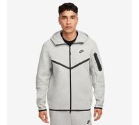 Nike Tech Men's Full-Zip Windrunner Hoodie - Grey - Cotton/Polyester XL