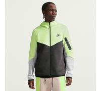 Nike Tech Men's Fleece Windrunner Full-Zip Jacket - Green - Cotton/Polyester M