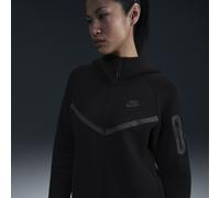 Nike Sportswear Tech Fleece Windrunner Women's Full-Zip Hoodie - Black - Cotton/Polyester L (UK 16-18)