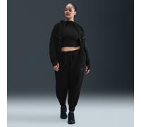 Nike Sportswear Tech Fleece Women's Mid-Rise Joggers - Black - Cotton/Polyester 4X