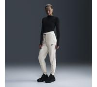 Nike Sportswear Tech Fleece Women's Mid-Rise Joggers - Brown - Cotton/Polyester M (UK 12-14)