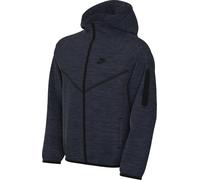 Nike Sportswear Tech HV5867-473 Fleece Hooded Jacket for Older Children, Obsidian Heather/Black/Black, XS