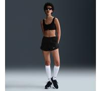 Nike Sportswear Windrunner Women's Mid-Rise 5cm (approx.) Shorts - Black - Polyester/Elastane XL (UK 20-22)