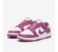 Nike Sportswear Womens Dunk Low White Hot Fuchsia