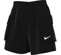 Nike Sportswear Women's Essential Woven High Waist 5" Cargo Shorts HM6982 Black/White