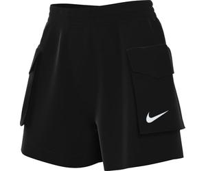 Nike Sportswear Women's Essential Woven High Waist 5" Cargo Shorts HM6982 Black/White