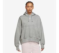 NIKE DQ5858-063 W NSW PHNX FLC OOS PO HOODIE Sweatshirt Women's DK GREY HEATHER/SAIL Size S