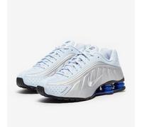 Nike Sportswear Womens Shox R4 Blue Tint Metallic Silver Racer Blue