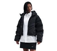 Nike Swoosh Series Women's Therma-FIT Oversized Down Puffer Jacket - Black - Polyester XS (UK 4-6)