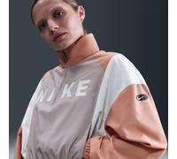 Nike Sportswear Women's Woven Lightweight 1/4-Zip Jacket - Grey - Polyester XXL (UK 24-26)