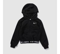 Nike Kids Np Essentials Full Zip Sweatshirt Black 24 Months-3 Years Girl