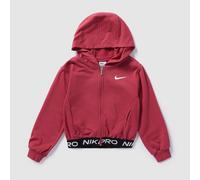 Nike Girls NP Essentials Zip Up Top in Pink - Pink - 2 - 3 Years
