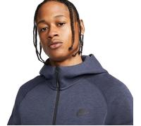 Nike Tech Fleece Full Zip Hoodie - Obsidian Heather - Mens S
