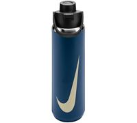 Nike SS Recharge Chug Bottle, 680 ml, RFSH; Blue Force/Black/LT Khaki