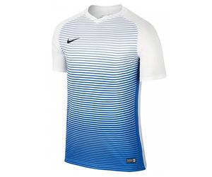 Nike SS YTH Segment IV JSY Tee for Man, White (White/Royal Bluee/Black), XS