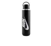 Nike Stainless Steel Recharge Straw Bottle (24oz) in Black