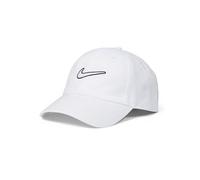 Nike Standard Club Unstructured Swoosh Cap, White/White