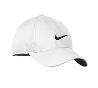 Nike Standard Golf Cap White Adjustable One Size