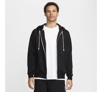 Nike Standard Issue Men's Dri-FIT Full-Zip Basketball Hoodie - Black - Polyester/Cotton M