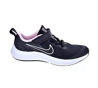 NIKE Star Runner 3 Unisex Tennis Shoe, Black/Black-dk Smoke Grey, 11 UK (28.5 EU)