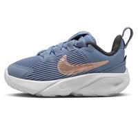 NIKE Star Runner 4 Younger Kids Shoe DX7614, Ashen Slate MTLC Red Bronze Armory Navy, 23.5 EU