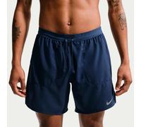 Nike STRIDE 2IN1 7IN Running shorts Men - dark blue, silver, Size XL