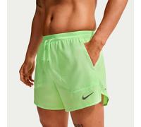 Nike Stride 5in Running shorts Men - light green, silver, Size XL