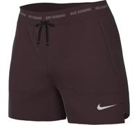 Nike Stride DM4755-652 Men's Dri-Fit Running Shorts with Lining (Approx. 12.5 cm), Burgundy Crush/Black/Reflective Silv, S