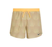 Nike Stride Dri-fit 5" Printed Running Shorts - Beige - S
