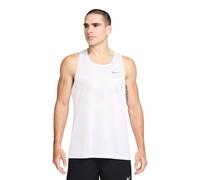 Nike Stride Dri-FIT ADV Men's Running Vest | UK M in White/Reflective Silver
