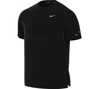 Nike Stride Dri-Fit ADV Men's Short Sleeve Running Top, Black/Reflective Silv, HV5203-010, XL