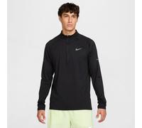 Nike Stride Half-Zip Running Shirt Men - Black, Silver, Size M