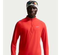 Nike Stride Men's Dri-FIT 1/4-Zip Running Top - Red - Polyester/Elastane S