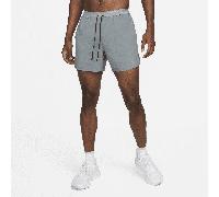 Nike Stride Men's Dri-FIT 13cm (approx.) Brief-Lined Running Shorts - Grey - Polyester S
