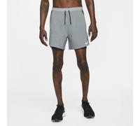 Nike Stride Men's Dri-FIT 13cm (approx.)Hybrid Running Shorts - Grey - Polyester S