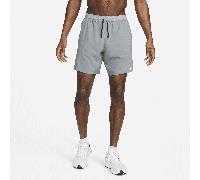 Nike Stride Men's Dri-FIT 18cm 2-in-1 Running Shorts - Grey M