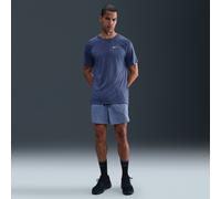 Nike Stride Men's Dri-FIT 18cm (approx.) Brief-Lined Running Shorts - Blue - Polyester S