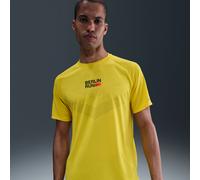 Nike Stride Men's Dri-FIT ADV Short-Sleeve Running Top - Yellow - Polyester XXL