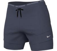 Nike Stride Men's Dri-Fit Hybrid Running Shorts (Approx. 12.5 cm), Thunder Blue/Reflective Silv, DM4757-437, 2XL