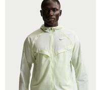 Nike Stride Men's Repel UV Running Jacket - Yellow - Nylon M