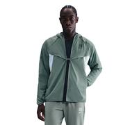 Nike Stride Repel UV EK Running Jacket | UK L in Light Silver/Clay Green