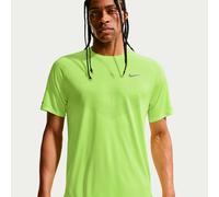 Nike Stride Running shirt Men - neon yellow, silver, Size L